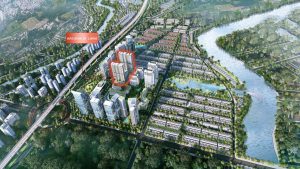 Sơ đồ bản vẽ quy hoạch tổng thể khu đô thị Lavila Nhà Bè.